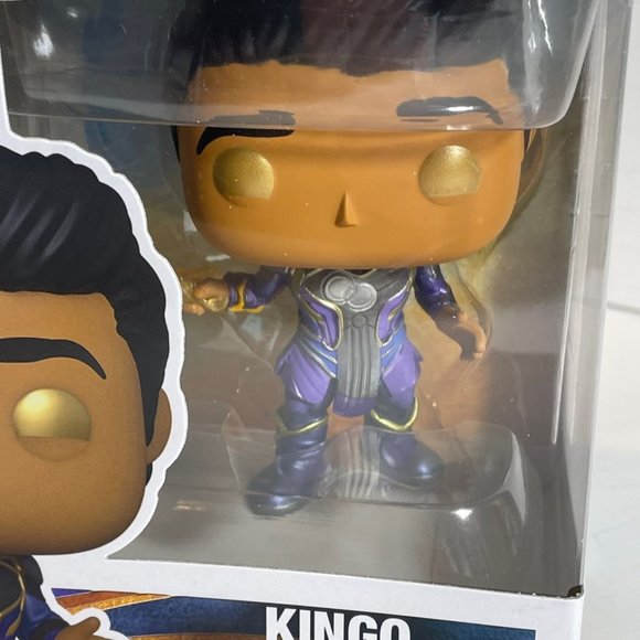 Funko Pop! Marvel Eternals - #731 - Kingo Vinyl Bobble-Head - New In Box - Picture 3 of 10